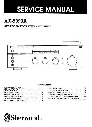 Service manual Sherwood AX-5090R ― Manual-Shop.ru