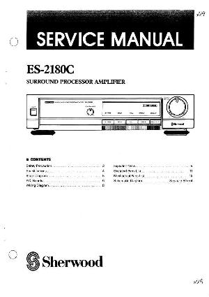 Сервисная инструкция Sherwood ES-2180C ― Manual-Shop.ru