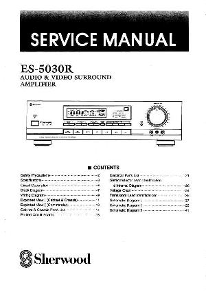 Service manual Sherwood ES-5030R ― Manual-Shop.ru