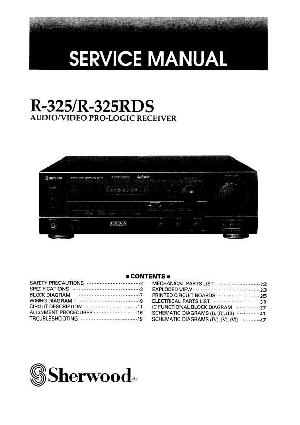Service manual Sherwood R-325, R-325RDS ― Manual-Shop.ru