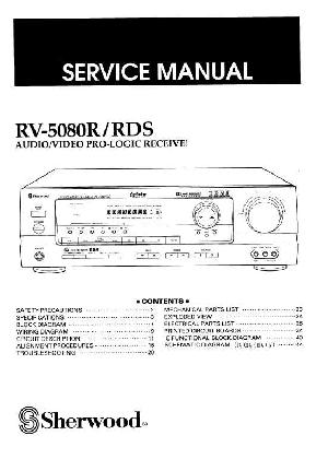 Service manual Sherwood RV-5080R, RDS ― Manual-Shop.ru