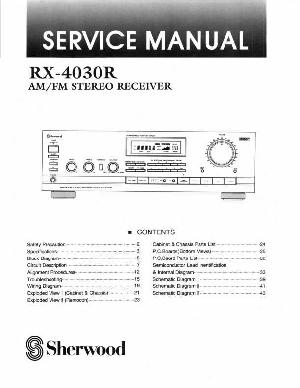Service manual Sherwood RX-4030R ― Manual-Shop.ru