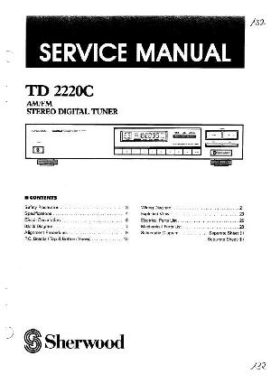 Service manual Sherwood TD-2220C ― Manual-Shop.ru