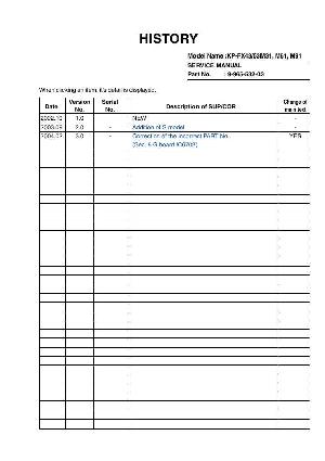 Service manual Sony AG-3X chassis, KP-FX43M31, KP-FX43M61, KP-FX43M91, KP-FX53M31, KP-FX53M61, KP-FX53M91 ― Manual-Shop.ru