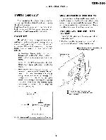 Сервисная инструкция Sony CDK-006