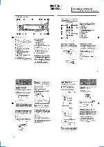 Service manual Sony CDX-1300, CDX-3800, CDX-3900