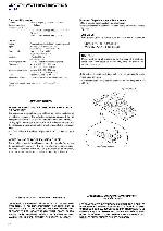Сервисная инструкция Sony CDX-GT11W, CDX-GT110, CDX-GT160, CDX-GT160S
