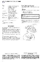 Сервисная инструкция Sony CDX-GT41UW, CDX-GT410U, CDX-GT460U