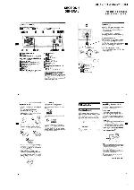 Сервисная инструкция Sony CDX-L550, CDX-L550V, CDX-L550X