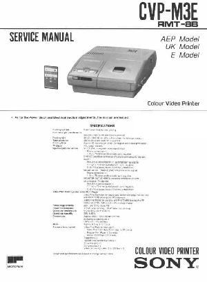 Сервисная инструкция Sony CVP-M3E ― Manual-Shop.ru