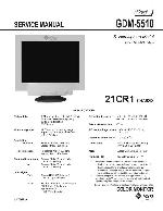 Сервисная инструкция Sony GDM-5510 (21CR1)