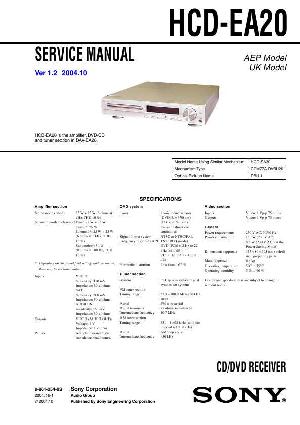 Сервисная инструкция Sony HCD-EA20 (DAV-EA20) ― Manual-Shop.ru