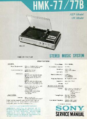 Сервисная инструкция Sony HMK-77, HMK-77B ― Manual-Shop.ru