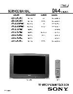Сервисная инструкция Sony KD-30XS955, DA-4 chassis