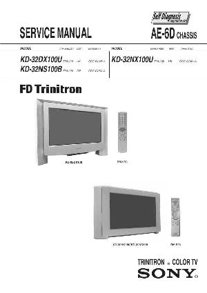 Сервисная инструкция Sony KD-32DX100U, KD-32NX100U  ― Manual-Shop.ru