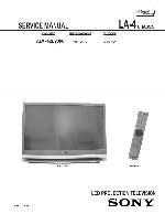Сервисная инструкция Sony KDF-42E2000 LA-4