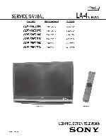 Сервисная инструкция Sony KDF-46E2000, KDF-46E2010, KDF-50E2000, KDF-50E2010, KDF-55E2000, KDF-55E2010 (LA-4 chassis) 
