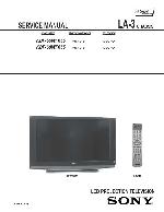 Сервисная инструкция Sony KDF-55WF655, KDF-60WF655 LA-3