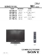 Сервисная инструкция Sony KDL-26M3000, KDL-26ML130, KDL-32M3000, KDL-32ML130 MA1