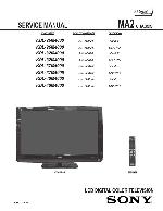 Сервисная инструкция Sony KDL-26M4000, KDL-32M4000, KDL-37M4000, KDL-40M4000 MA2