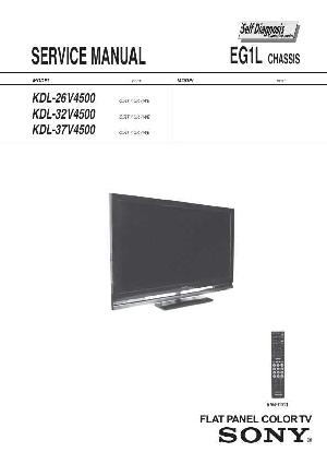 Сервисная инструкция Sony KDL-26FA400, KDL-32FA400, KDL-37FA400, KDL-26N4000, KDL-32N4000, KDL-37N4000 MA2 chassis ― Manual-Shop.ru