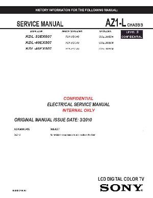 Сервисная инструкция Sony KDL-32EX507, 40EX507, 46EX507, LVL3 (схема) ― Manual-Shop.ru