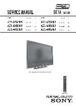 Сервисная инструкция Sony KDL-32S3000, KDL-40S3000, KDL-46S3000 SE1A
