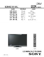 Сервисная инструкция Sony KDL-32XBR9, KDL-40V5100, KDL-46V5100 EX2R