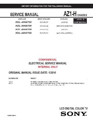 Сервисная инструкция Sony KDL-40NX700, 46NX700, LVL3 (схема) ― Manual-Shop.ru
