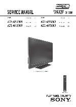 Сервисная инструкция Sony KDL-40V3000, KDL-46V3000, WAX3F 