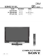 Сервисная инструкция Sony KDL-40V4100, KDL-40V4150