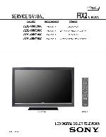 Сервисная инструкция Sony KDL-40W3000, KDL-46W3000, FIX2 шасси