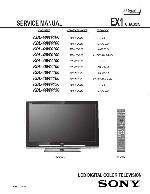 Сервисная инструкция Sony KDL-40W4100, KDL-46W4100 