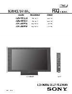 Сервисная инструкция Sony KDL-40XBR4, KDL-40XBR5, KDL-46XBR4, KDL-46XBR5 FIX2