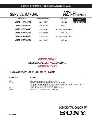 Сервисная инструкция Sony KDL-46NX800, 52NX800, 60NX800, 60NX801, LVL3 (схема) ― Manual-Shop.ru