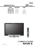Сервисная инструкция Sony KDL-46V4100