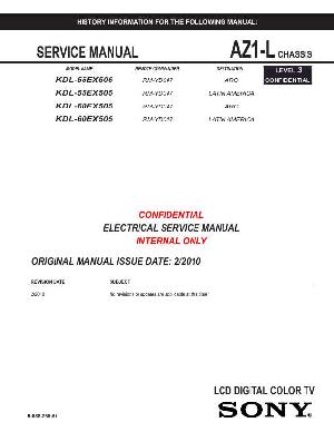 Сервисная инструкция Sony KDL-55EX505, 60EX505, LVL3 (схема) ― Manual-Shop.ru