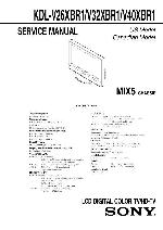 Сервисная инструкция Sony KDL-V26XBR1, KDL-V32XBR1, KDL-V40XBR1 MIX5