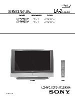 Сервисная инструкция Sony KF-42WE620, LA-2 chassis