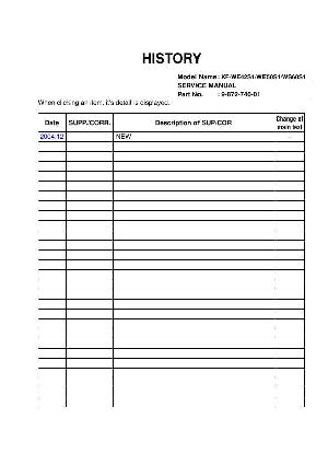 Сервисная инструкция Sony KF-WE42S1, KF-WE50S1, KF-WS60S1 ― Manual-Shop.ru