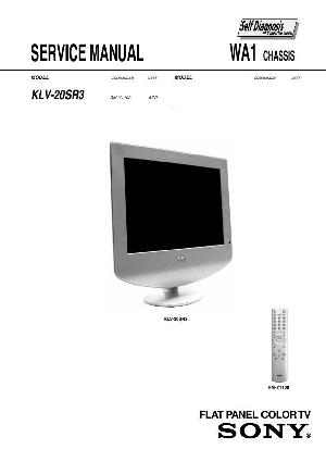 Сервисная инструкция Sony KLV-20SR3 ― Manual-Shop.ru