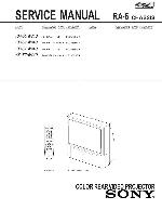 Сервисная инструкция Sony KP-51HW40, KP-57HW40 