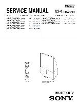 Сервисная инструкция Sony KP-FX432M91
