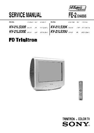 Сервисная инструкция Sony KV-21LS30K  ― Manual-Shop.ru