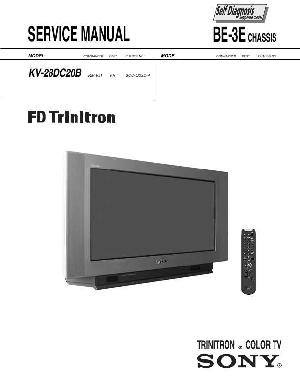 Сервисная инструкция Sony KV-28DC20B ― Manual-Shop.ru
