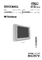 Сервисная инструкция Sony KV-29FX66E, KV-29FX66K (AE-6B chassis)