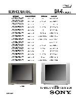 Сервисная инструкция Sony KV-36FS120