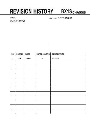 Сервисная инструкция Sony KV-AR14M80 BX1S ― Manual-Shop.ru