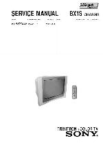 Сервисная инструкция Sony KV-AR21M83 BX1S