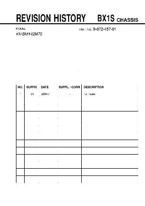 Сервисная инструкция Sony KV-BM142M70 ― Manual-Shop.ru